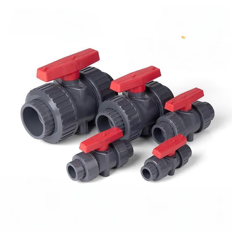 JINGFAN UPVC Double Union Ball Valve EPDM