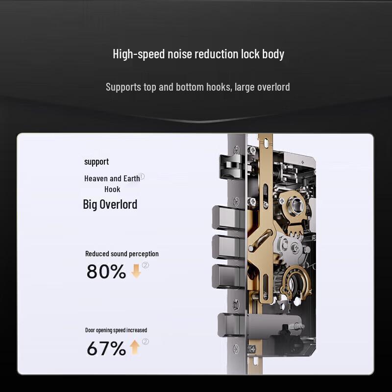 DESMAN Q2FD 3D Face Recognition Smart Door Lock