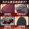 Snow boots women's autumn and winter new 2025 polyurethane women's medium tube cotton shoes piled thickened thermal cotton boots