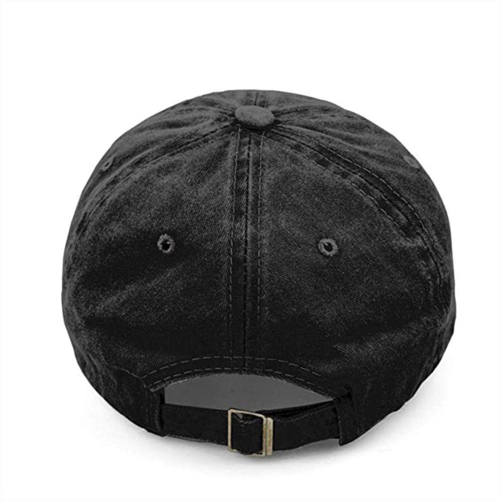 Retro Flowers Embroidery Baseball Cap Washed Cotton Adjustable Baseball Hats Sunscreen Hats For Man Women