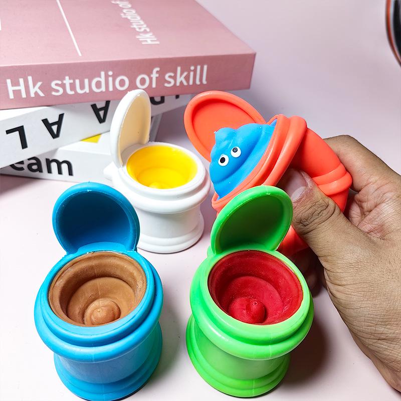 Креативная игрушка-прикол для унитаза - Новинка Декомпрессионная симуляция какашки