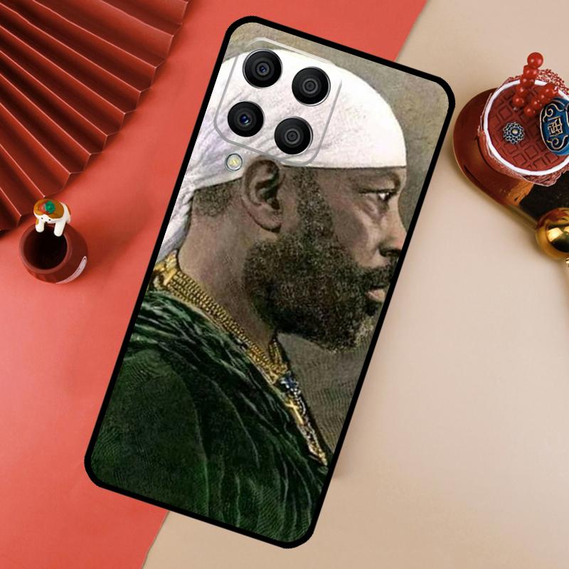 Emperor Menelik Ii Of Ethiopia Adwa For Samsung Galaxy M13 M14 M33 M12 M32 M52 M31 M55 M15 M11 M21 M35 M53 M34 M54 M06 M16 Case