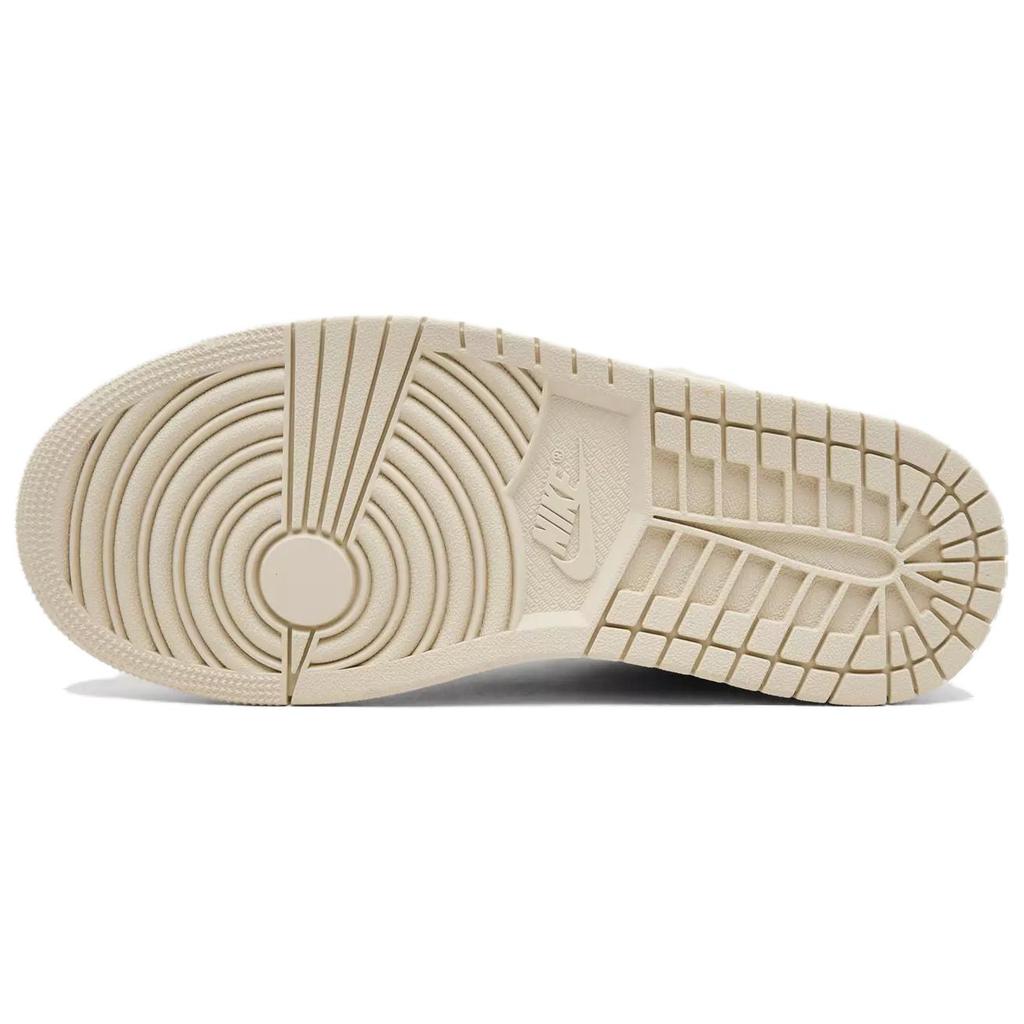 Jordan Air Jordan 1 Mid top Skateboard Shoes Women's Light Brown HV4269-200