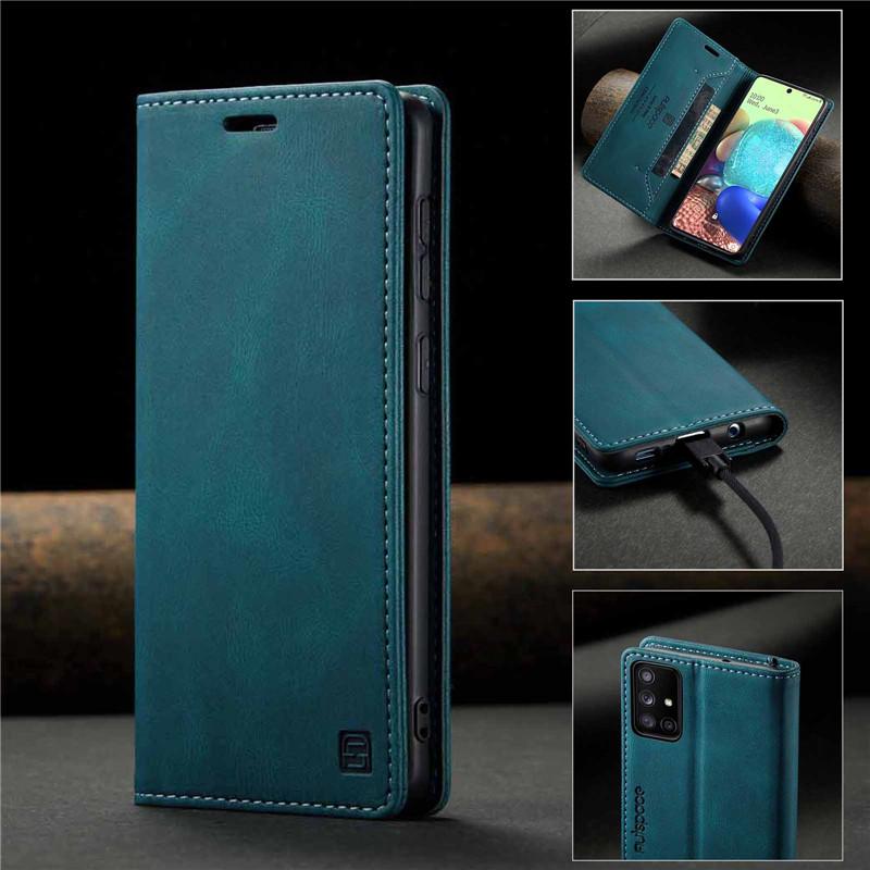 Étui de téléphone en cuir à rabat magnétique pour Samsung Galaxy A13 A23 A33 A53 A73 A14 A24 A34 A54 A52 A51 A50 Portefeuille Housse de carte Coque Étui
