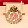 Auspicious Beast Amulet - Five Emperors Coin Bagua Pendant for Doors & Intersections