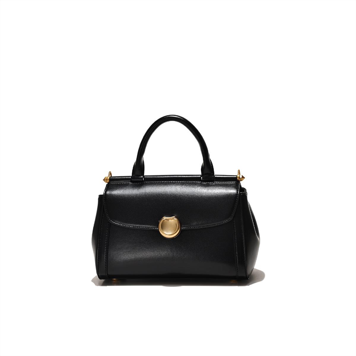 New Women s Bag, Niche Original, High Beauty Handbag, High-end Versatile Single Shoulder Crossbody Bag чёрный