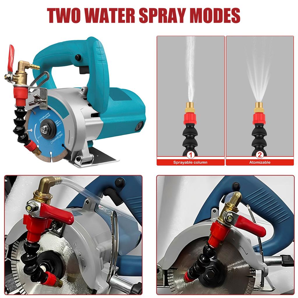 Dust Remover Water Sprayer for Cuttin Angle Grinder Dust Collector Water Sprayer Coolant Mist Nozzle with Hose