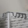 Music Book Stand Adjustable Holder for Piano Guitar Violin Stable Sheet Organizer Supports Different Book Sizes