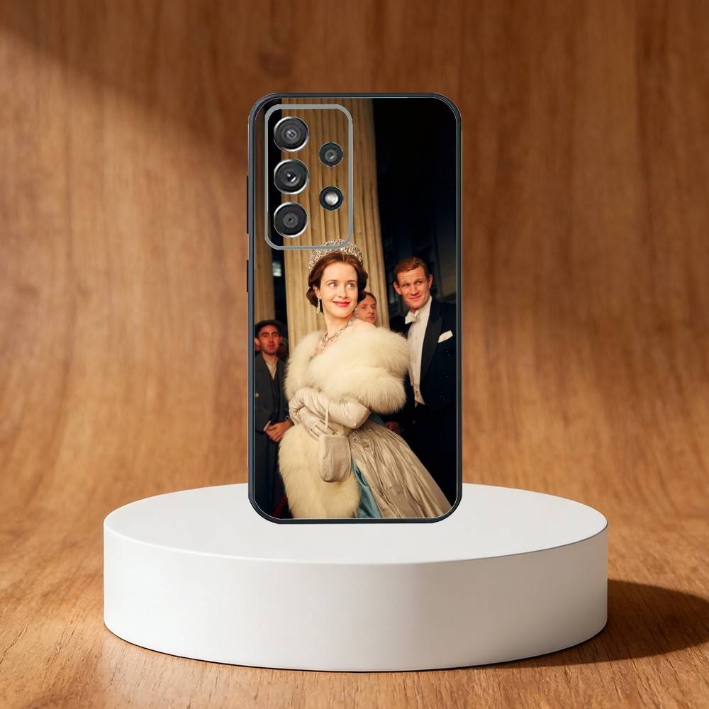 Claire Foy Phone Case For Samsung S25,S24,S21,S22,S23,S30,Ultra,S20,Plus,Fe,Note,10,9,5G Black Cover