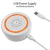 Smart Siren Alarm Tuya Zigbee Sound Light Sensor Smart Alarm Siren 90Db Alert App Remote Control Home Security Protection System