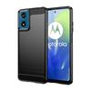 Shockproof Soft Carbon Fiber Shell For Motorola Moto G84 G64 G54 G34 G24 G04 G04s Case Rubber Silicone Bumper Protect Back Cover