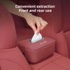 Boîte à mouchoirs d'intérieur de voiture grande capacité Sac de rangement Kleenex Accessoires Pour BYD Tang E6 F3 Atto3 Yuan Plus Song Max F0 G3 I3 Ea1