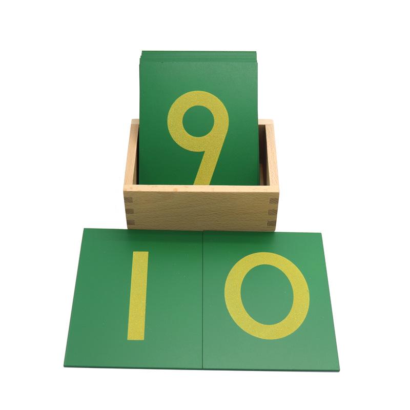 Montessori Math Board: Early Education Center for Number Learning & Recognition