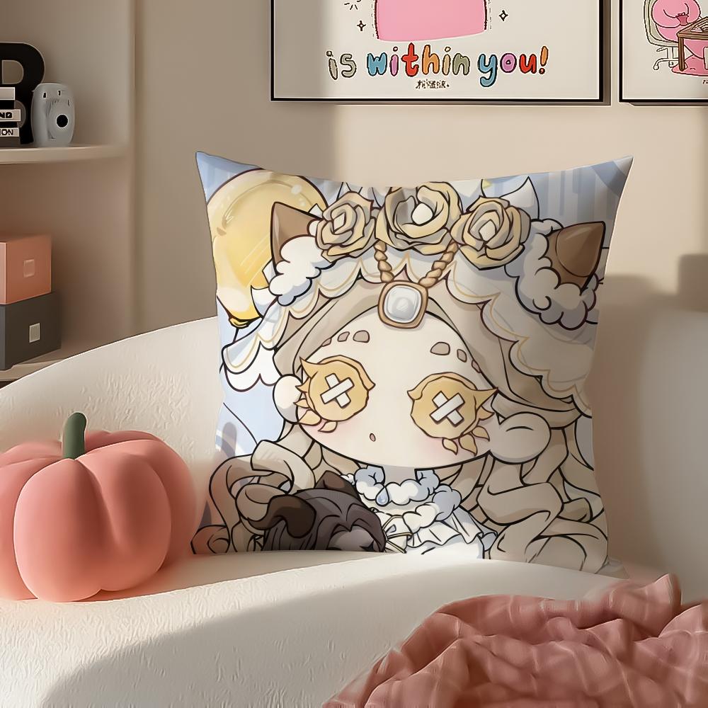 

Game suspenseful IIdentity V Cushion Cover Pillowcase Short Plush Invisible zipper Room Sofa Cushion Cover 30X30cm