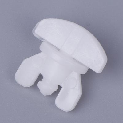 Set di 20 Pezzi Tappi Bianchi in Plastica per Binari per Tende Facili da Installare Binari per Tende Scorrevoli Ganci per Tende