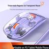 OLOEY Transparent Wireless Bluetooth Silent Mouse