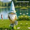 Handgefertigte Angler-Gnome-Dekorationen Elfen Skandinavische Tomte-Gnome Figuren Puppe für Zuhause Küche Kaffee-Ecke Tisch
