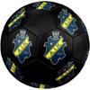 FC AIK Size 5 Soccer Ball, Machine-Stitched PVC, Durable & High Bounce, All Ages Fit, fan merchandise, matches & outdoor use.