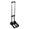 Portable Foldable Dolly Cart With Retractable Handle Wheels Aluminum Alloy Plastic Foldable Hand