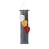 Unique Bohemian Decorative Tapestry Nordic Wall Hanging Pendant Modern Woven Leaf Tassels  Bedroom