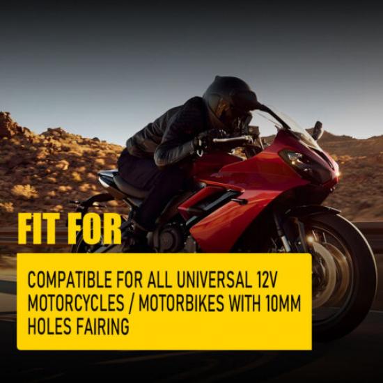 4X Flush Motorcycle LED Turn Mount Signal Blinker For Left HARLEY SUZUKI Right