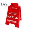 Heartwarming Anniversary Souvenirs Romantic Mini Desk Sign with I Love You/I Miss You/I'm Proud of You Text for Valentine's Day Creative Themed Gifts