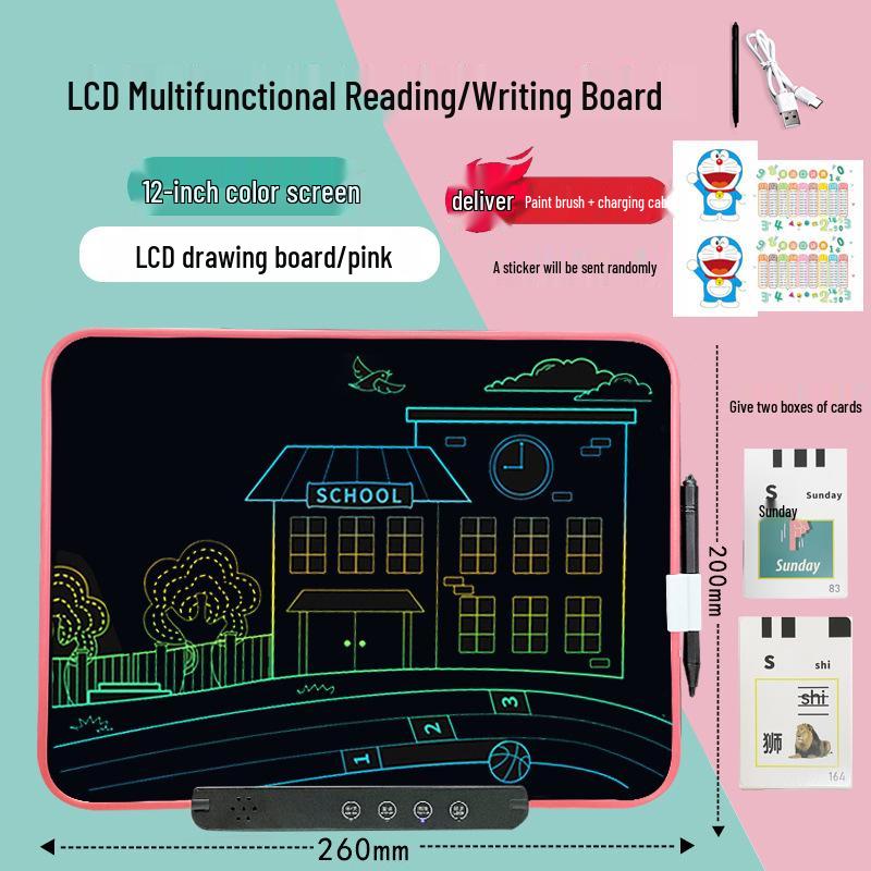 Tavoletta LCD per Disegno e Scrittura per Bambini - Giocattolo Elettronico Educativo per Graffiti con Caratteristiche Magnetiche.