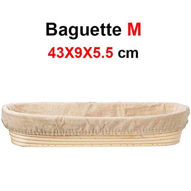 Handmade Rattan Bread Proofing Basket Natural Fermentation Sourdough Banneton Bread Basket Dough Rattan Wicker Baking Bowl