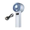 Ventilador de Mano Mini de 120 Velocidades Pantalla LCD Recargable por USB Ventilador de Refrigeración por Hielo Ventilador Personal Pequeño Portátil para Viajes de Verano al Aire Libre
