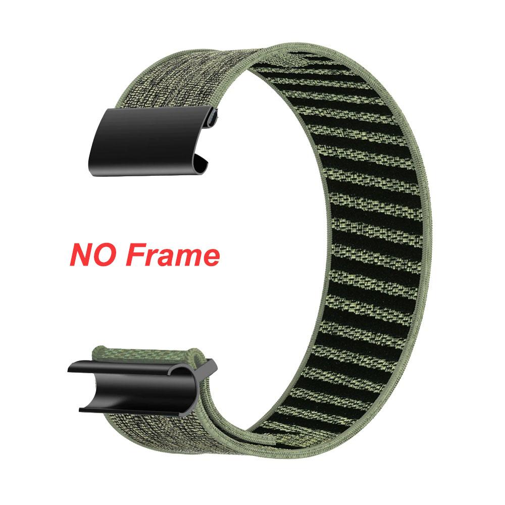 

Frame+Nylon loop Strap For Whoop 5.0 straps/4.0 band Accessories elastic Stretchable Sport brecelet correa whoop 5.0 watchbands for whoop 4.0