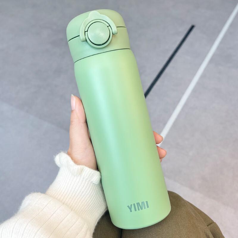 OLOEY Stainless Steel Insulated Water Bottle with Pop-Up Lid