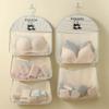 1pc Bra Storage Net Multi-layer Storage Bags Space-saving Underwear Socks Breathable Hanging Mesh Bag Storage Organizer