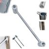 Hinges Adjusting Wrench 14-18MM/23-25MM Spanner Key Door Hinges  Adjusting Wrench for Round Bolt Adjustable Wrench Tools