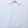 Summer Women's Knitted Hollow Out Tank Top Cover Up Beach Holiday Bikini Outer Short Dress Sun Protection Shirt Beach Dress