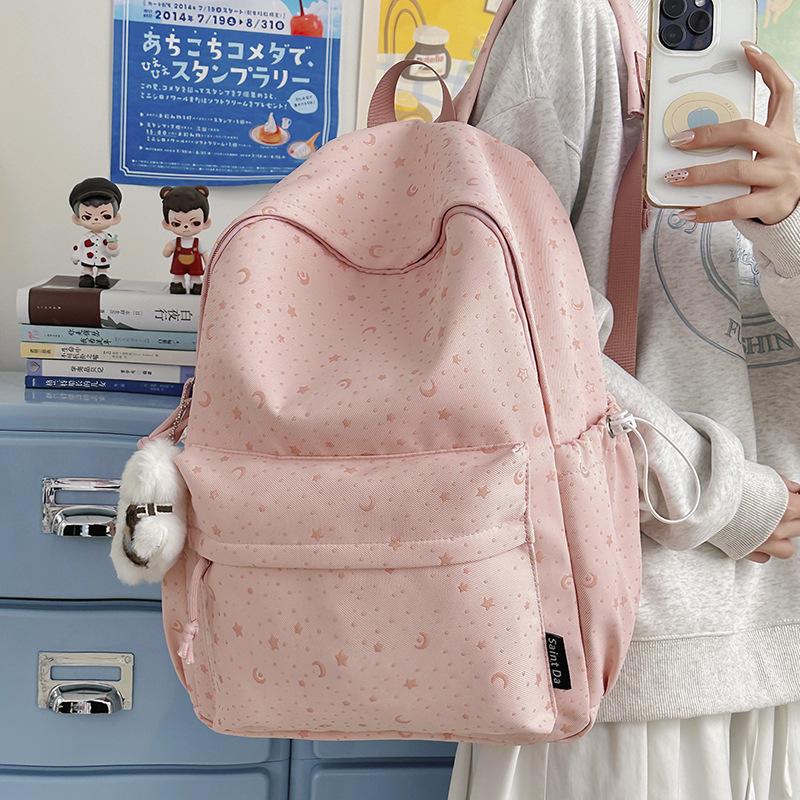 Schoolbag High-value schoolbag for girls, junior high school girls, Japanese ins wind large-capacity backpack, cute leisure travel backpack