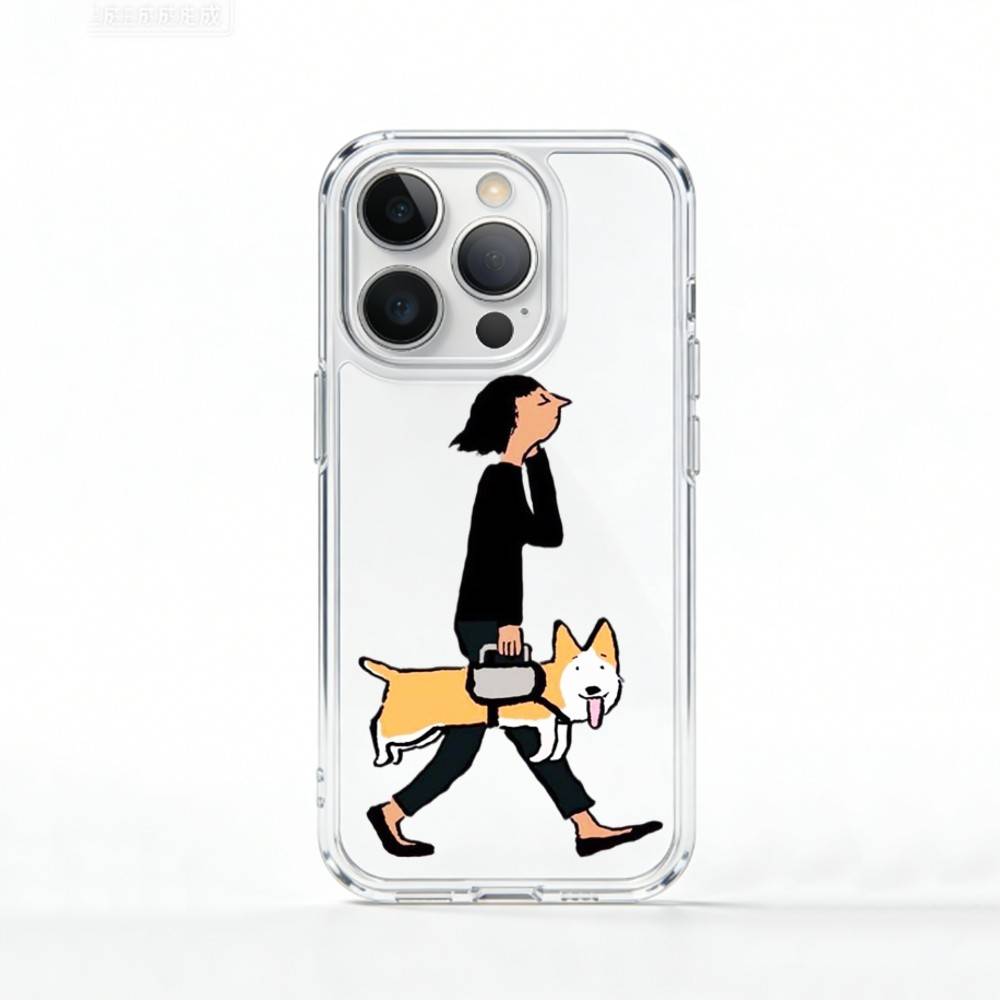 

Jean J-Jullien M-Minimalist Art Phone Case For iPhone 17 16 15 14 13 12 11 Mini Pro Max Plus Transparent Cover iPhone12PRO