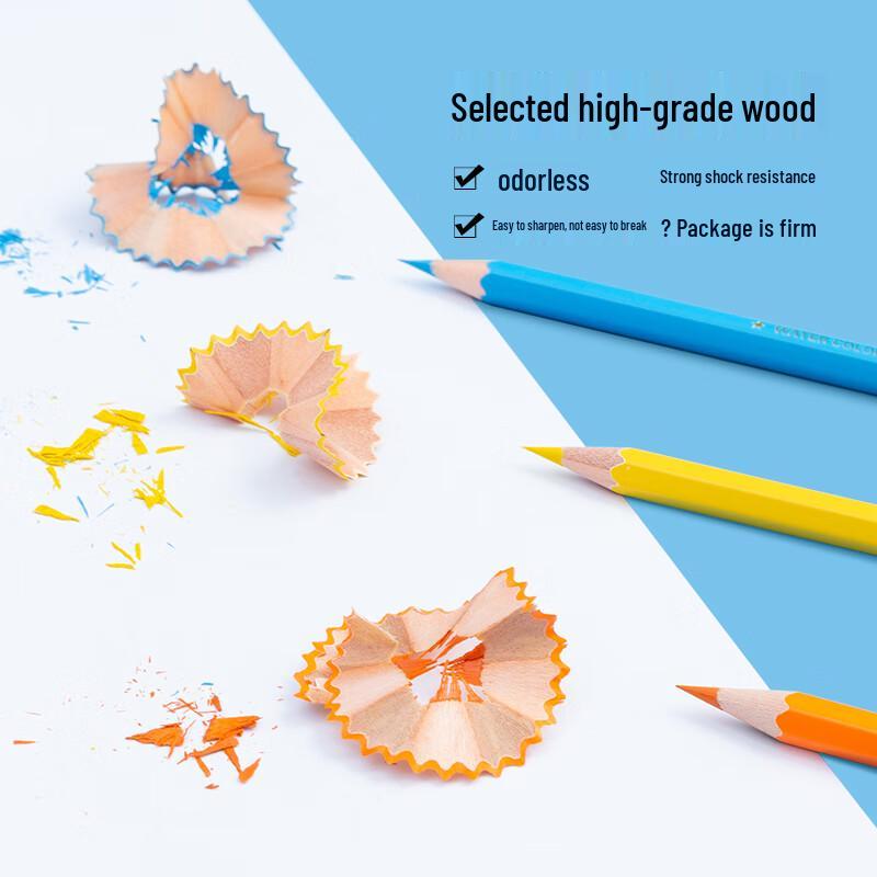 M&G 72-Color Water-Soluble Colored Pencil Set