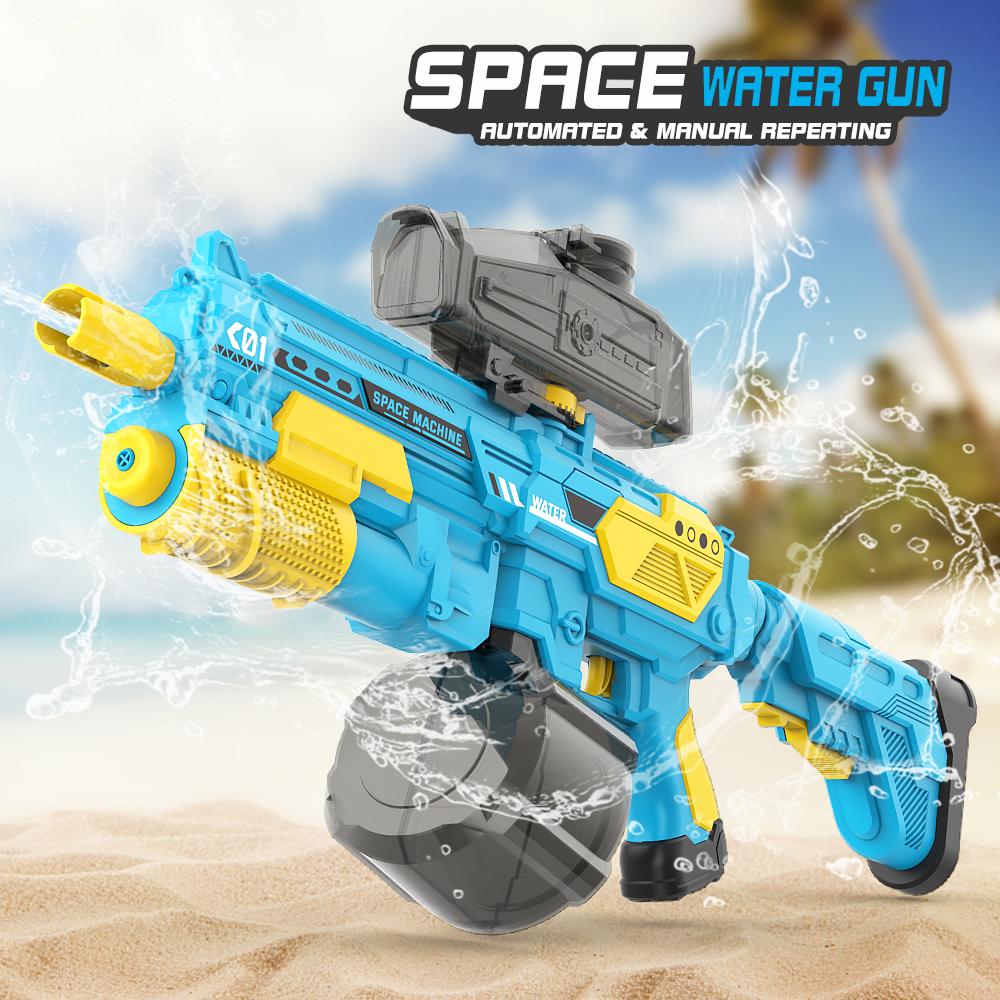 New M416 Water Gun Electric Pistol Shooting Toy Full Automatic Summer Shoot Beach Outdoor Toy For Children Boys Girl Adults Gift