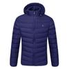 USB-Rechargeable Heated Winter Jacket - Men's 2/4/9-Piece Smart Heating Cotton Coat