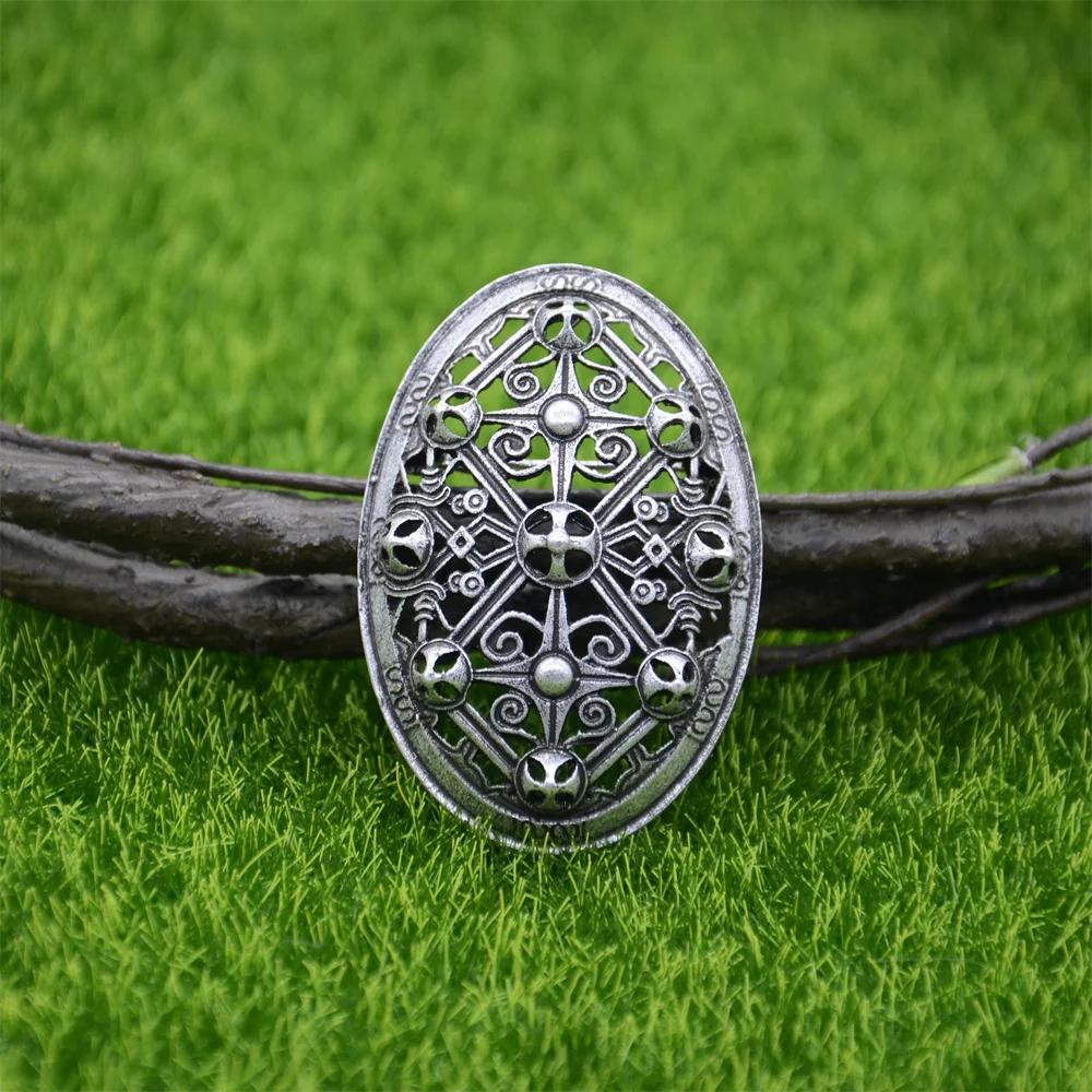1Pcs Retro Sweden Norse Viking Brooches Jewelry Vintage Norse Talisman for Clothing Shirt Suit