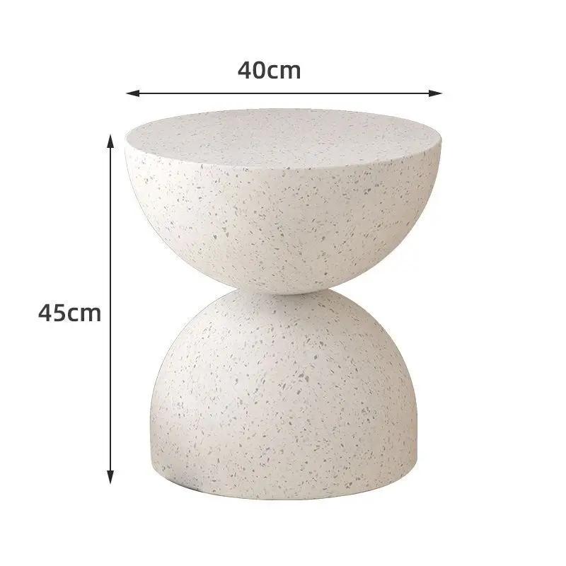 Modular Auxiliary Coffee Tables Round Salon Service Simple Center Tables Modern Sofa Table Nordic Side Table Multifunctional