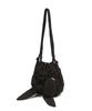 Athe Vanessabruno [Ruban] Black Ribbon Petite Backpack And Shoulder Bag Mini Aaba6F941Bk