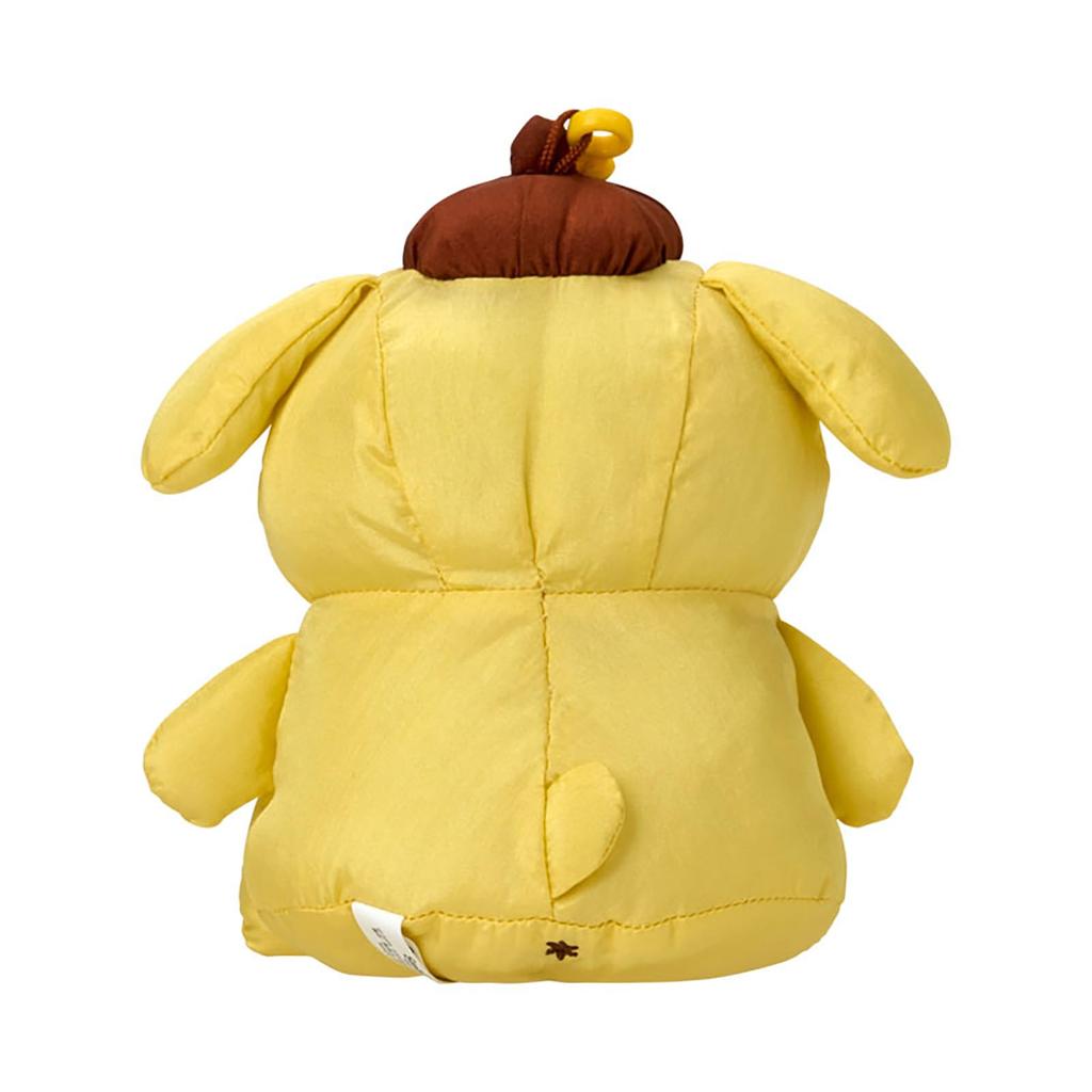 Sanrio Mascot Holder ABS Ages 6 and 320463 (SANRIO) (Fuwashika Kids) Pompompurin, Nylon, Polyester, Resin, Up, Strap,