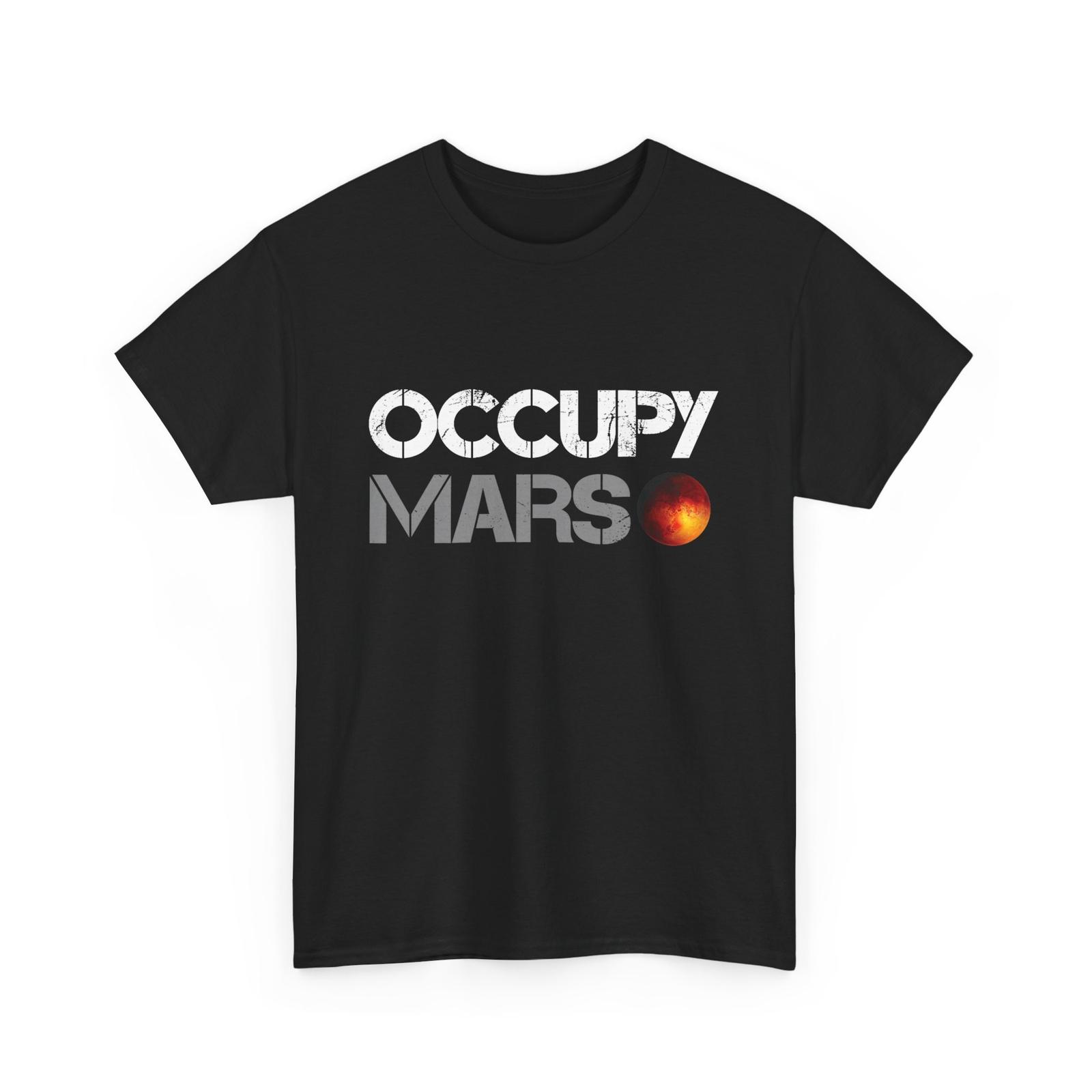 Occupy Mars Women Men Vintage T-Shirt S