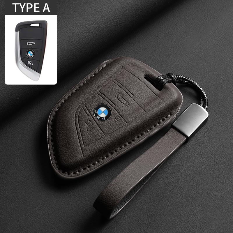 

Hot 2025 Full Flip Leather Car Key Case For BMW 1 3 5 7 Series 320i 530i 550i F20 F15 F16 F48 G20 G30 G01 G02 G05 G11 X1 X3 X4 X