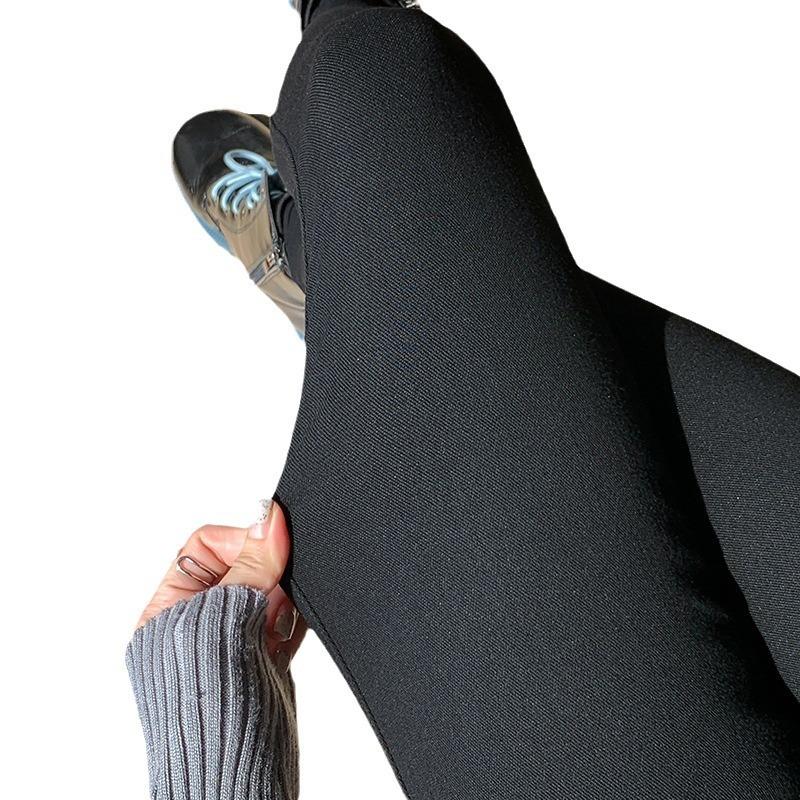 Leggings Women Wear Black Pants High Waist Tight Elastic Thin Small Black Pants Pencil Magic Pants Summer