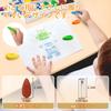 Four Candies 24 Droplet Easy To for and Children Drawing Set Crayons, Colors, Shape, Cute, Hold, Messy, Break-Resistant, Water-Washable, Coloring,