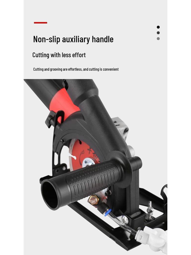 Dust-Free Angle Grinder to Cut-Off Machine Fixed Bracket
