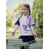 Kuromi David Bella Girls Short-Sleeved T-Shirt Summer New Kidsren's Clothing Girls Tops Baby Kidsren's Clothing for Girls