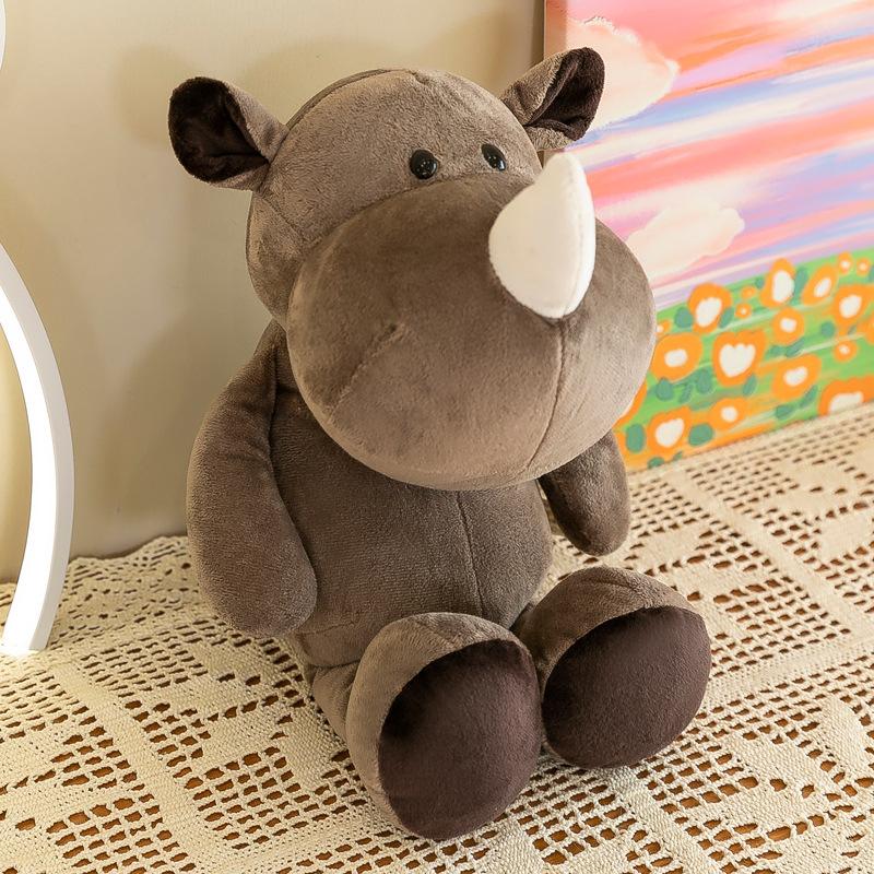 Forest Animal Doll Plush Toy Jungle Three Brothers Hugging Pillow Cute Rabbit Doll